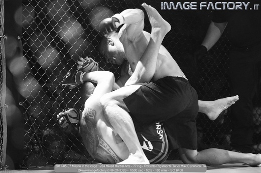 2011-05-07 Milano in the cage 1284 Mixed Martial Arts - 77 Kg - Roberto Rigamonti ITA vs Max Canonico ITA
